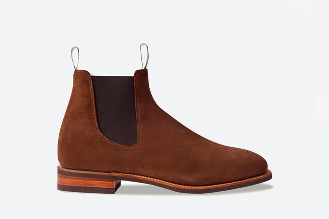 RM Williams Brown Suede