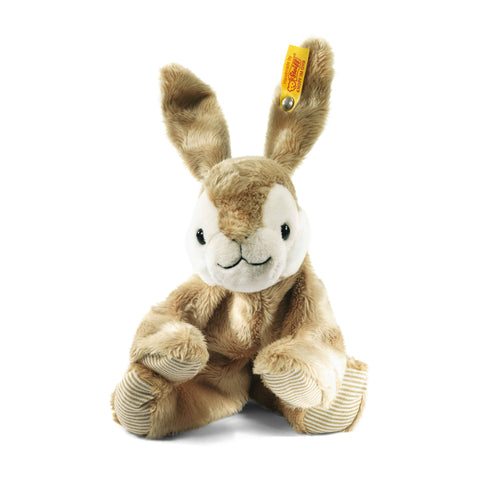Steiff Carrie Rabbit Grip Toy with Rattle - EAN 240812