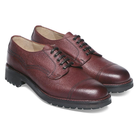 Cheaney Howard R Loafer in Mahogany Grain Leather