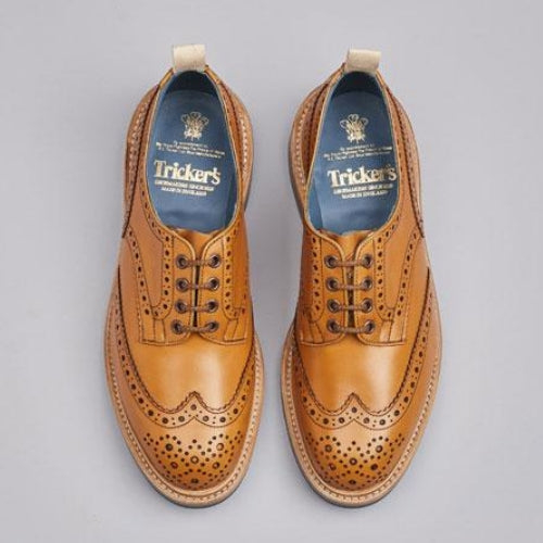 Tricker's Bourton Revival Acorn Antique Country Shoe