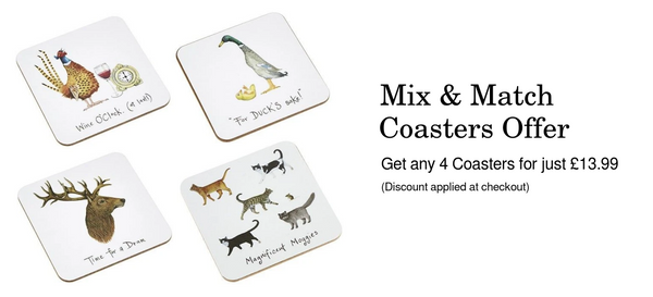 At Home in the Country Coasters