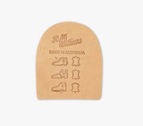 RM Williams Leather Heel Sock