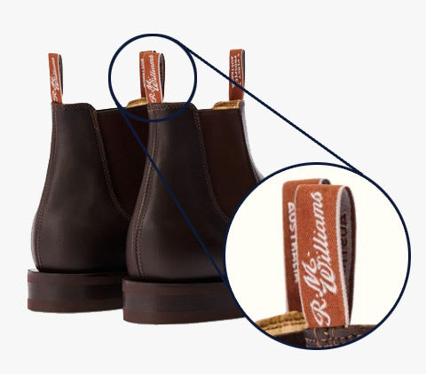 R.M. Williams Boot Tugs Repair