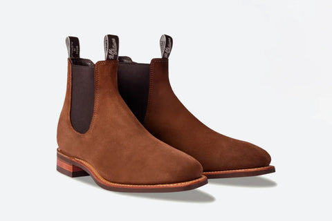 R.M. Williams Burnished Comfort Craftsman Boot - Bordeaux