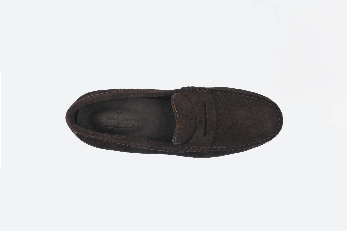 Sebago - Byron Suede Loafer - Dark Brown