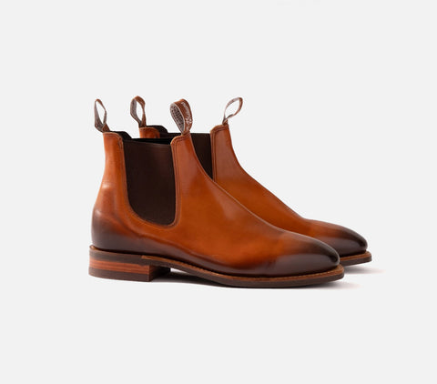 R.M. Williams Burnished Comfort Craftsman Boot - Bordeaux