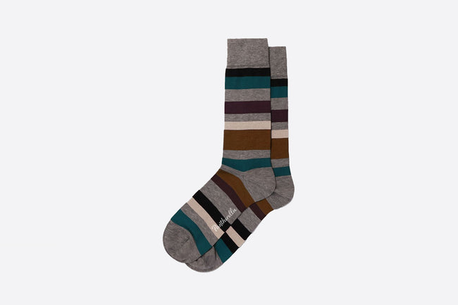Jackson Block Stripe Socks