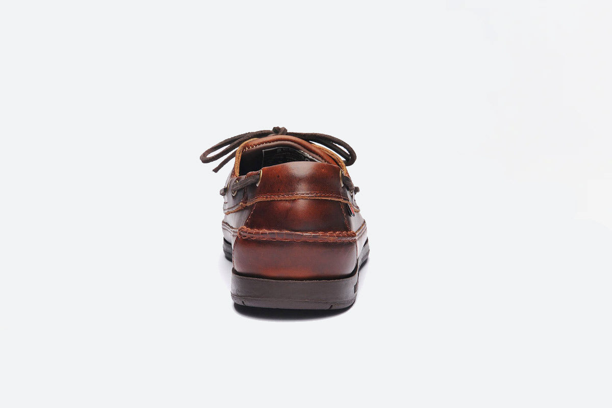 Sebago - Schooner Waxed Leather - Brown