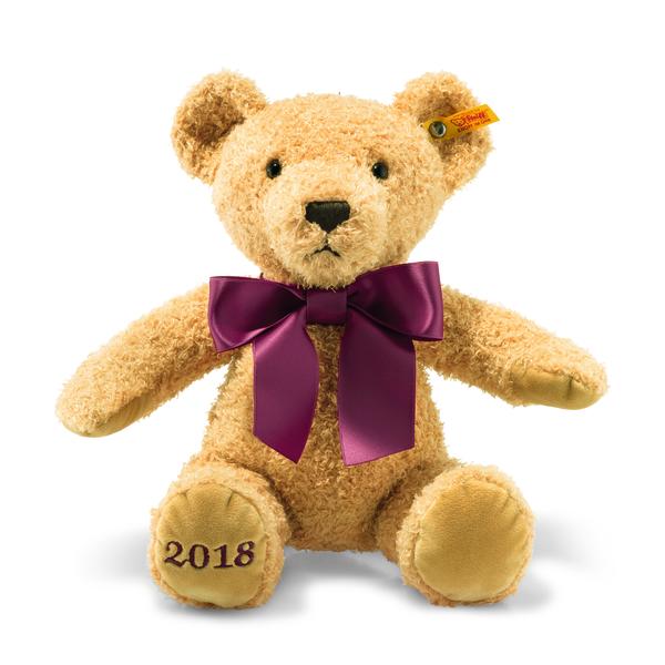 Steiff Cosy Year Bear 2018 EAN 113321 Anand Shoes of Stamford