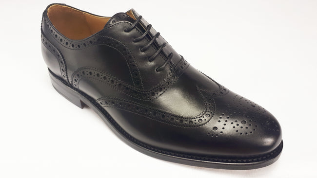 Berwick 2817 Brogue - Box Calf Negro