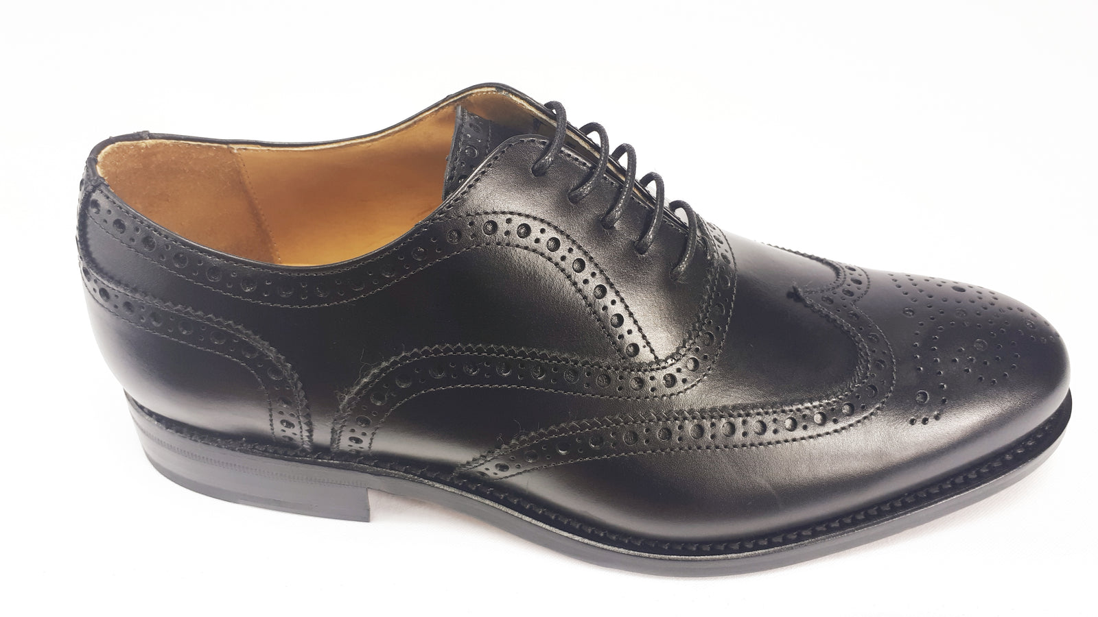 Berwick 2817 Brogue - Box Calf Negro