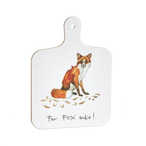 "For Fox Sake!" Mini Chopping Board