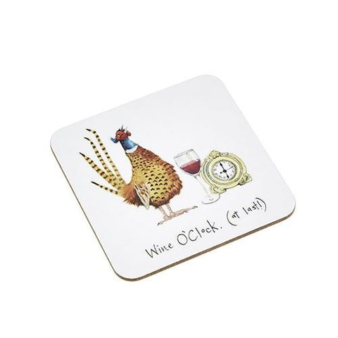 "Game if You Are" Coaster