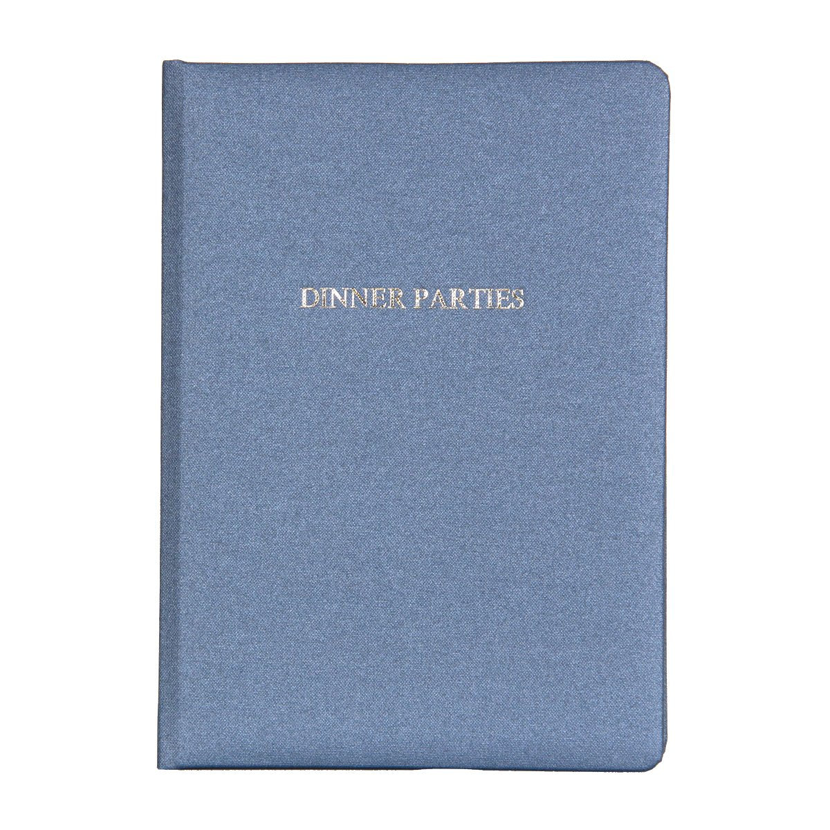 Metallic Buckram Dinner Party Book