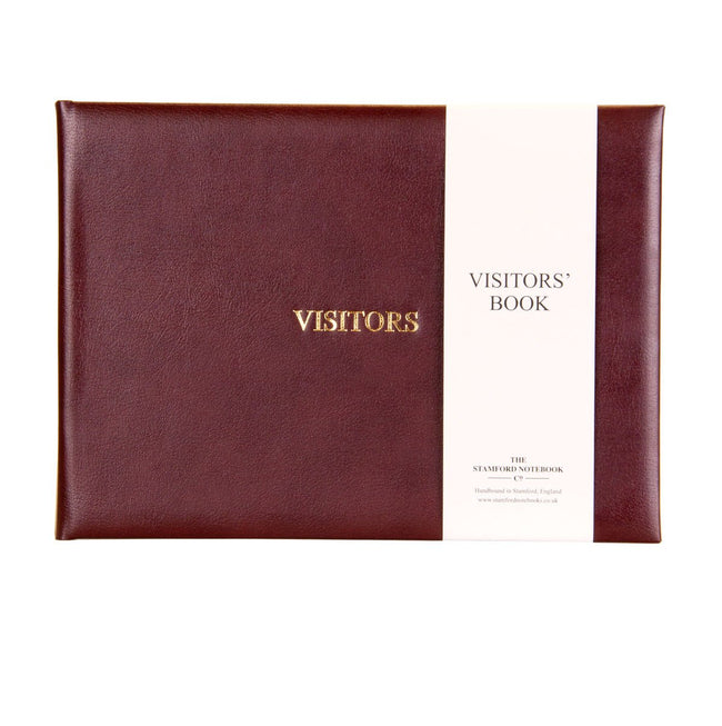 Leather Visitor Book