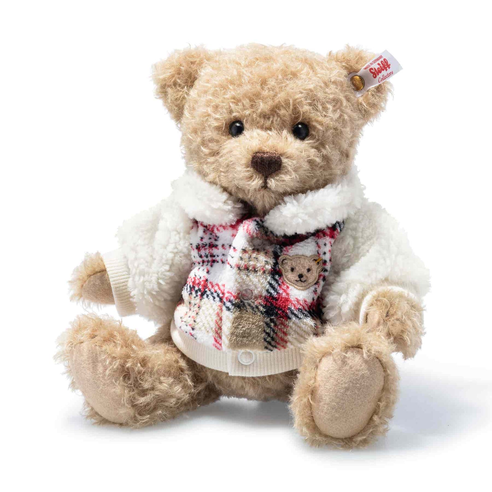 Steiff Ben Teddy bear with winter jacket-EAN 007231