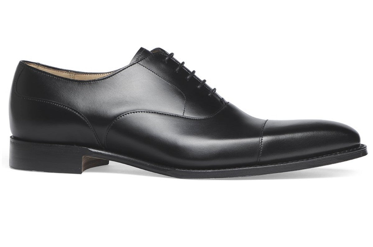 Cheaney Warwick in Black Calf Leather