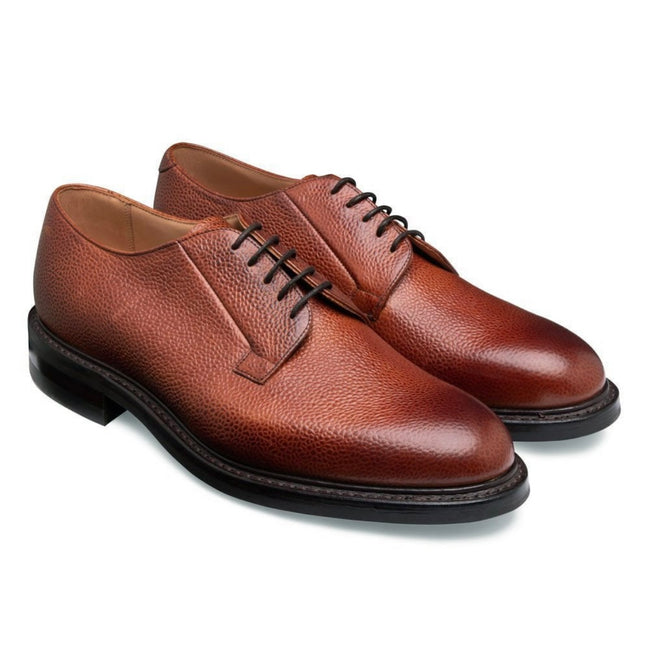 Cheaney Deal Derby in Mahogany Grain
