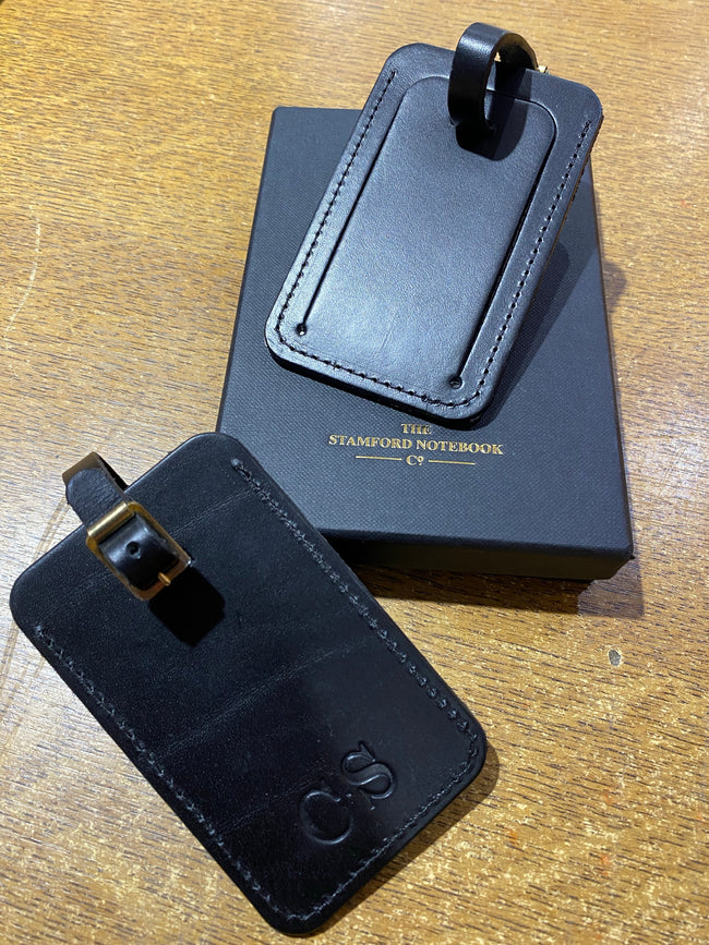 Personalised Leather Luggage Tag