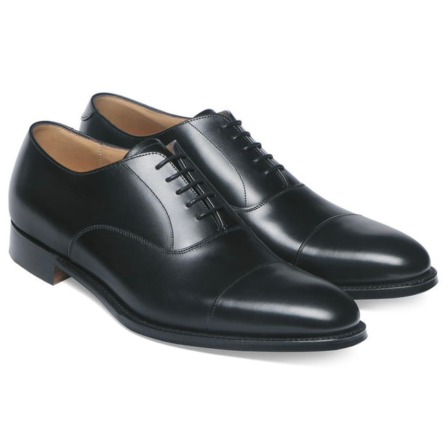 Cheaney Lime Classic Oxford in Black