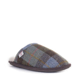 Harris Tweed - William - Chocolate/Green Check
