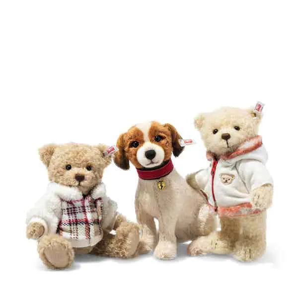 Steiff Mila, Ben. and Matty Jack Winter bundle