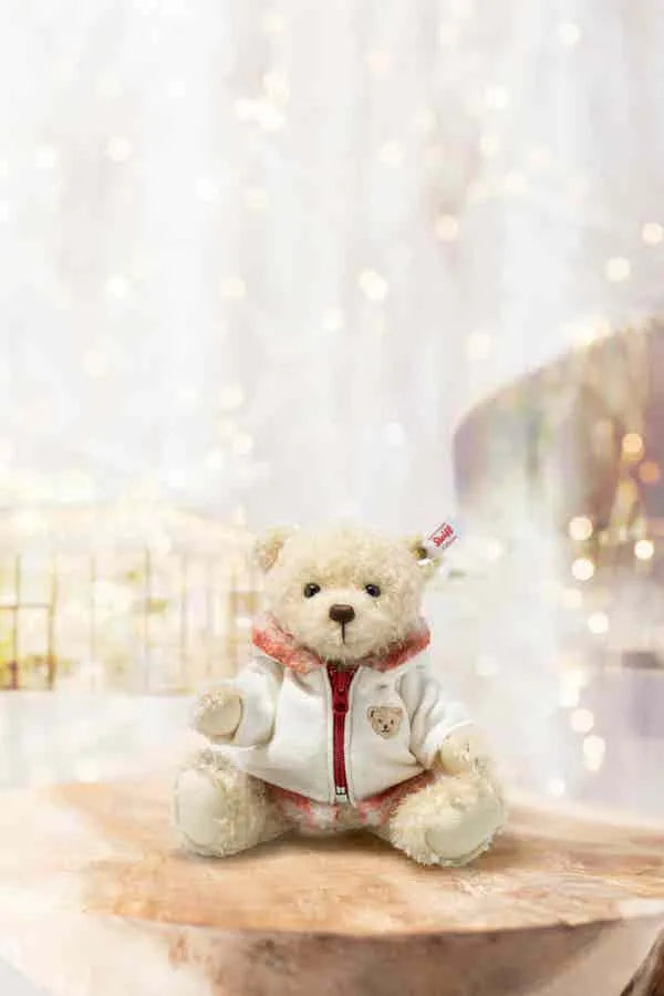 Steiff Mila Teddy Bear with Winter Jacket - Goviers of Sidmouth