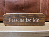 Personalised Engraved buffing brush