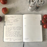 Metallic Buckram Recipe Book