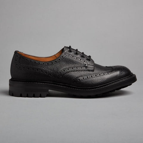 Cheaney Avon R Country Brogue in Dark Leaf Calf Leather