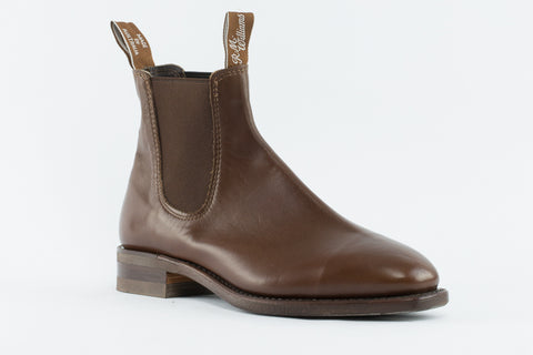 Cheaney Tamar C Chelsea Boot in Almond Grain Leather