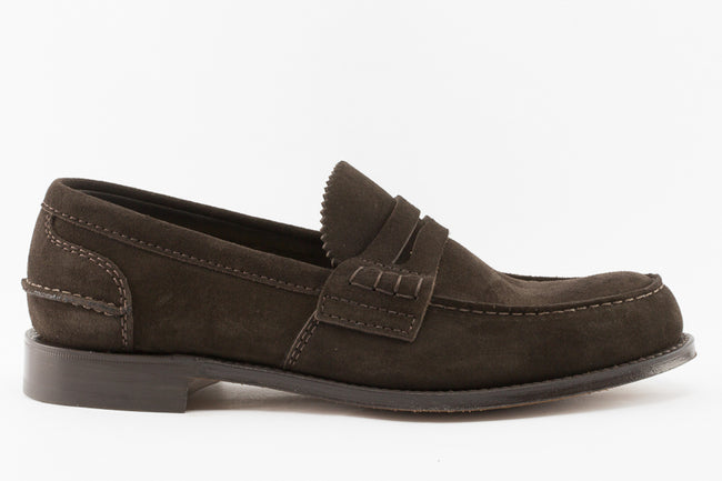 Church's Pembrey Loafers in Brown Castoro Suede 